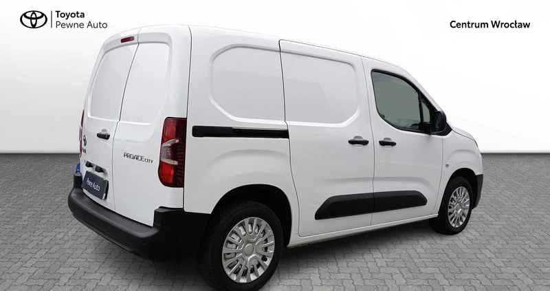 Toyota Proace City cena 75900 przebieg: 38937, rok produkcji 2021 z Czarna Woda małe 154